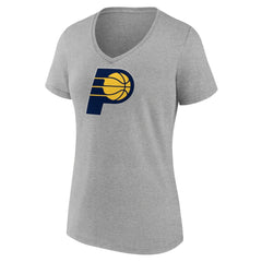 Indiana Pacers Women's Primary Logo V-Neck T-Shirt Online
