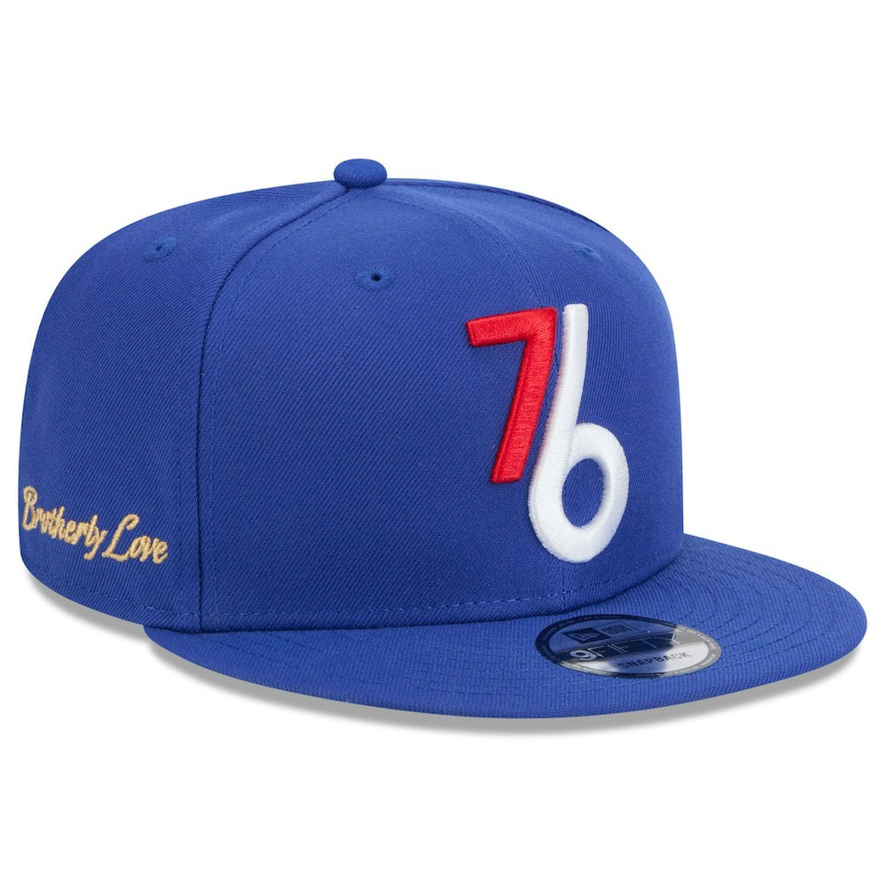 Philadelphia 76ers 2024/25 City Edition Alternate 9FIFTY Snapback Hat Outlet
