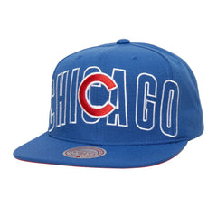 Chicago Cubs Mitchell & Ness Full Frontal Snapback Hat | MLB Outlet