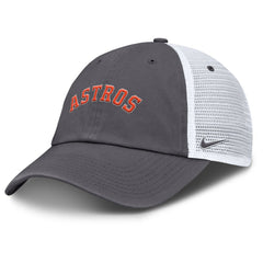 Houston Astros Nike Wordmark Club Adjustable Trucker Hat | MLB US