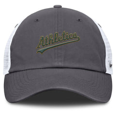 Athletics Nike Wordmark Club Adjustable Trucker Hat | MLB Near me
