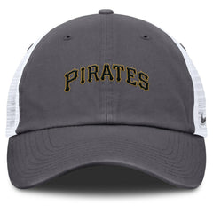 Pittsburgh Pirates Nike Wordmark Club Adjustable Trucker Hat | MLB US