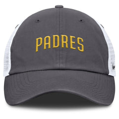 San Diego Padres Nike Wordmark Club Adjustable Trucker Hat | MLB Outlet