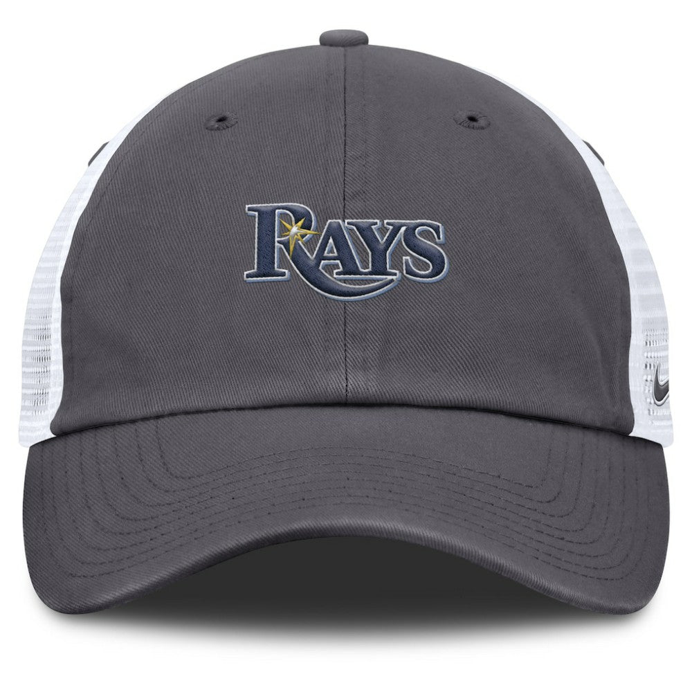 Tampa Bay Rays Nike Wordmark Club Adjustable Trucker Hat | MLB For sale