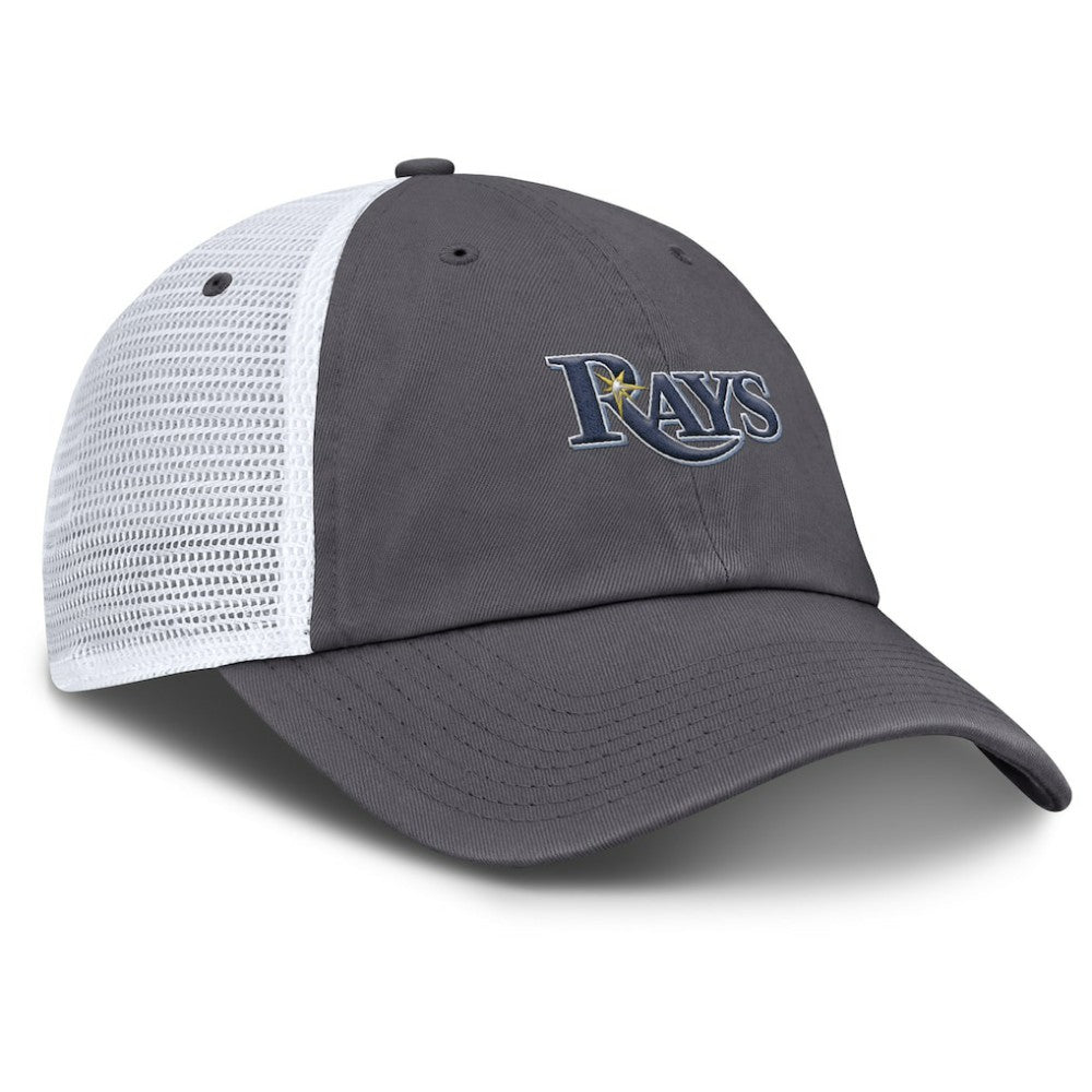 Tampa Bay Rays Nike Wordmark Club Adjustable Trucker Hat | MLB For sale