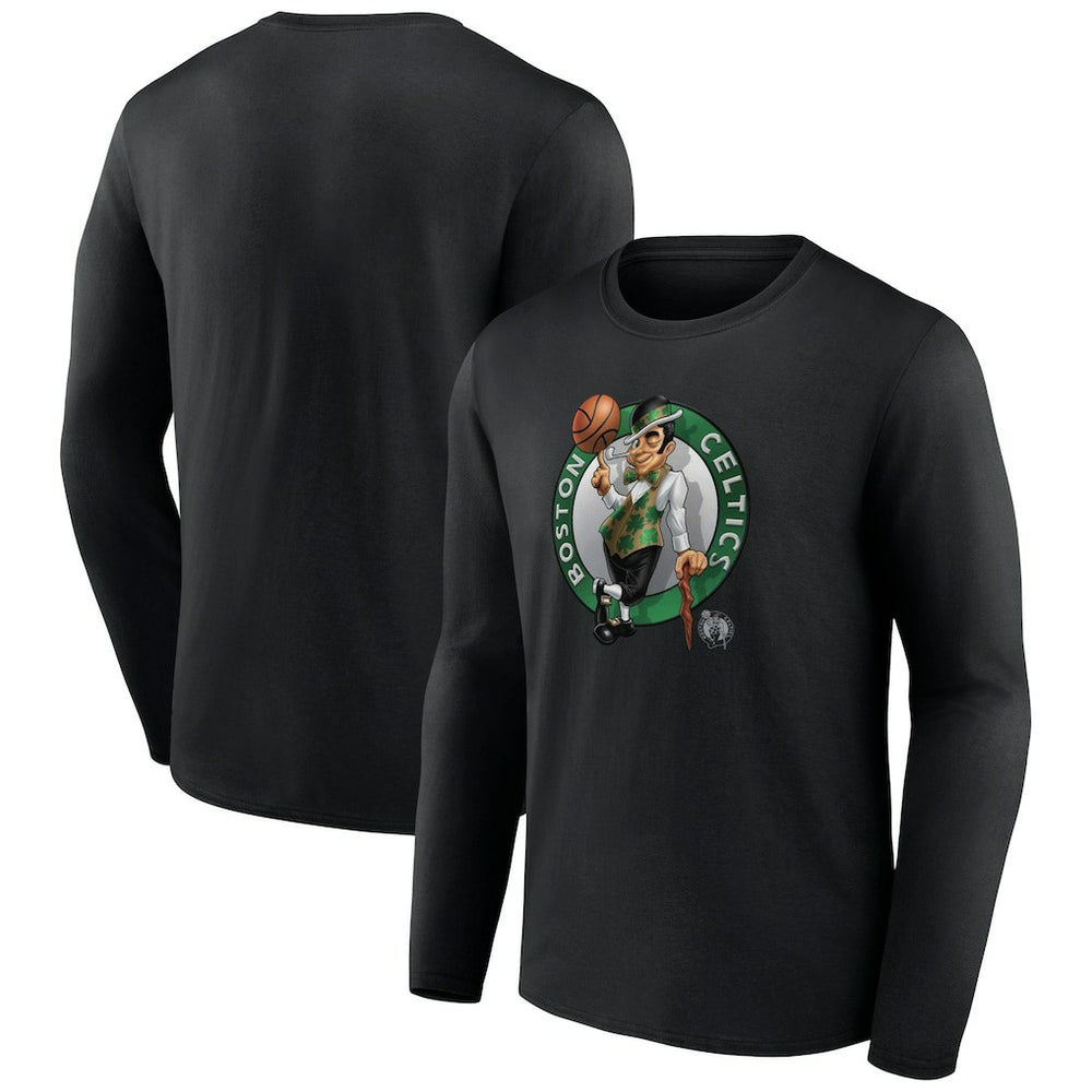 Boston Celtics Midnight Mascot Long Sleeve T-Shirt Online