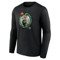 Boston Celtics Midnight Mascot Long Sleeve T-Shirt Online