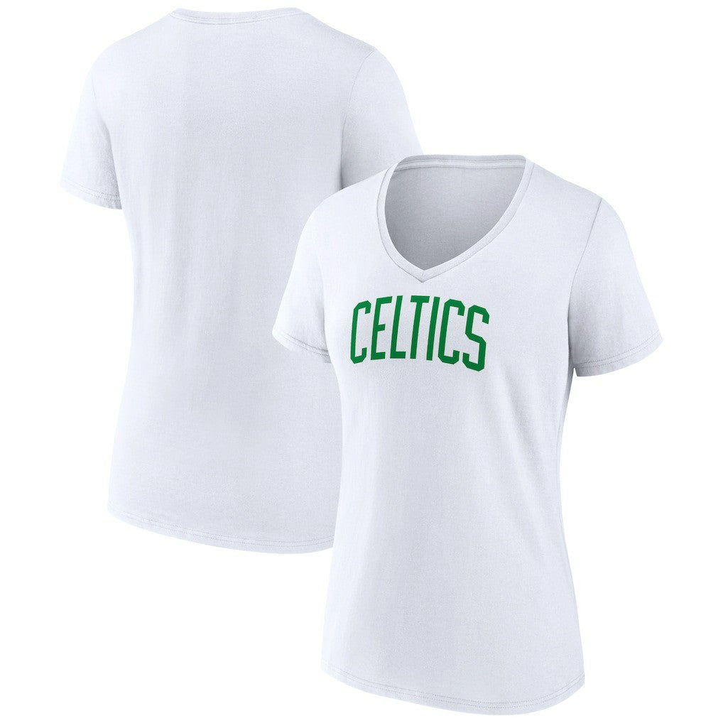 Boston Celtics Women's Wordmark Home V-Neck T-Shirt Online