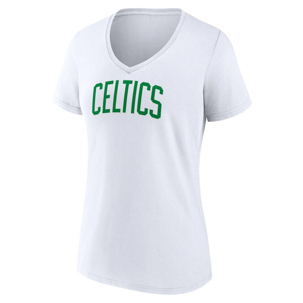 Boston Celtics Women's Wordmark Home V-Neck T-Shirt Online