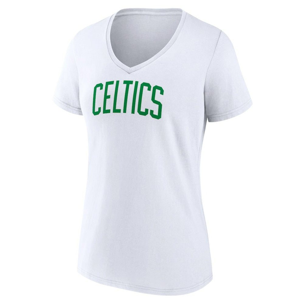 Boston Celtics Women's Wordmark Home V-Neck T-Shirt Online