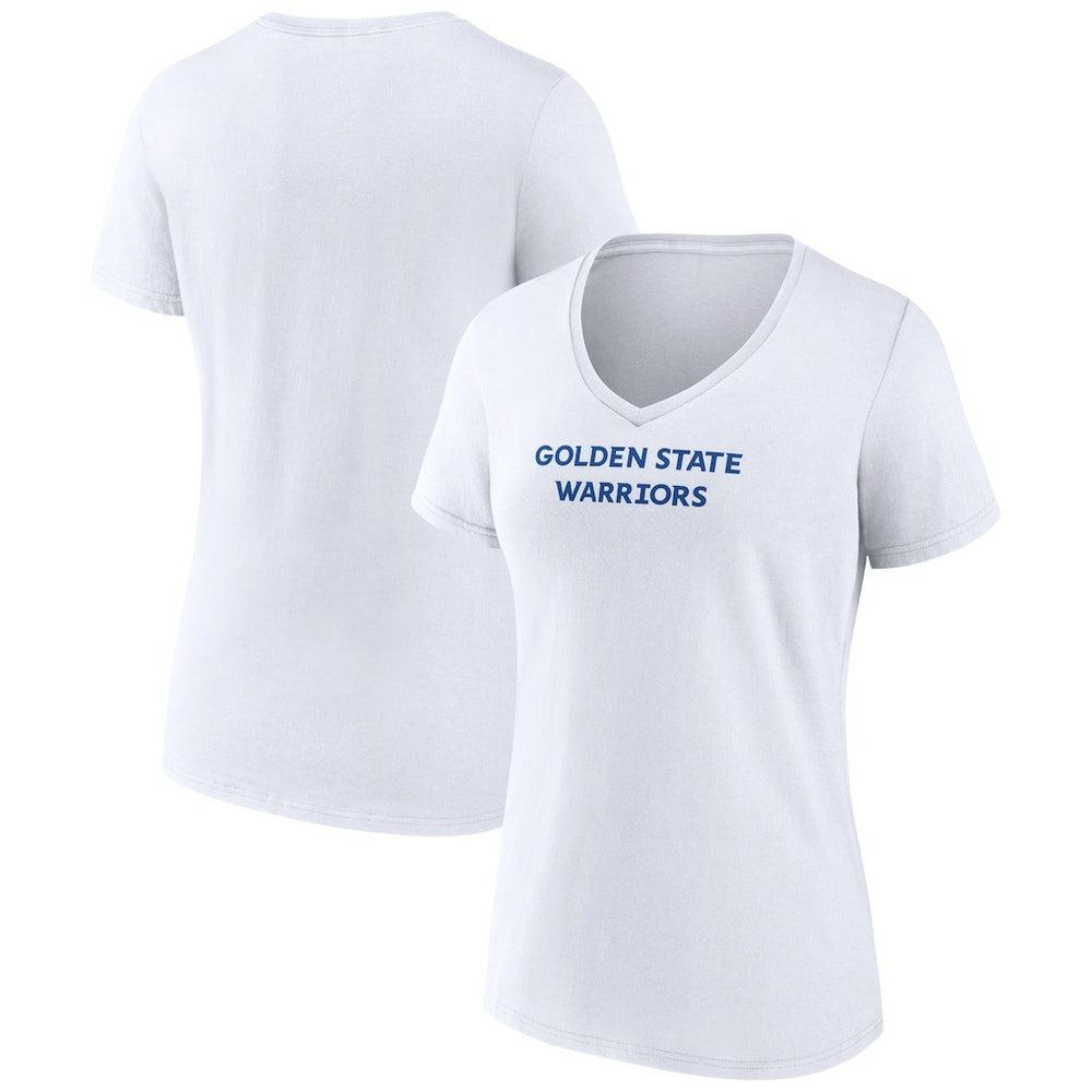 Golden State Warriors Women's Wordmark Home V-Neck T-Shirt sale Discount