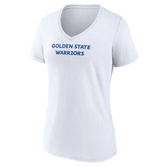 Golden State Warriors Women's Wordmark Home V-Neck T-Shirt sale Discount