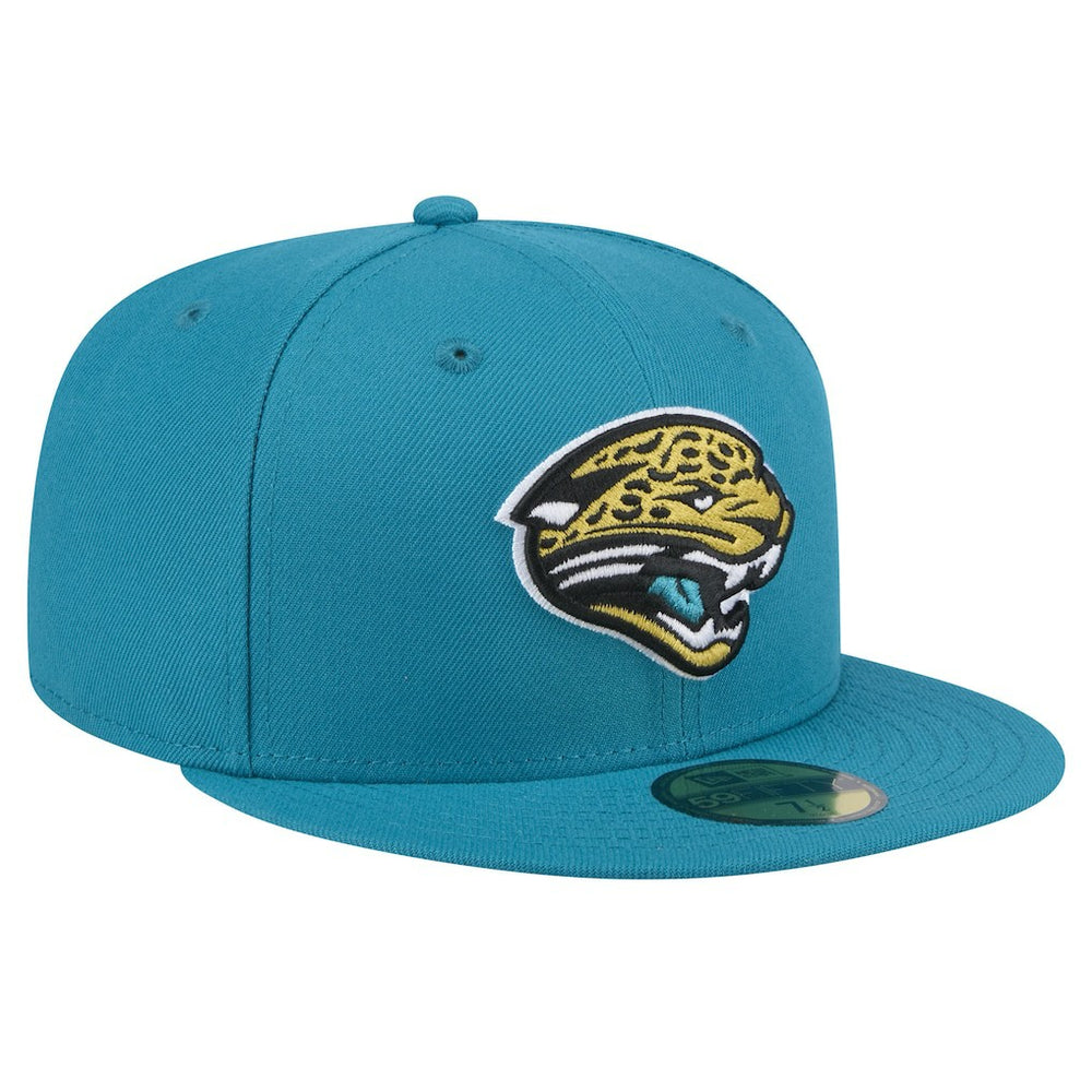 Jacksonville Jaguars New Era Throwback Logo Omaha 59FIFTY Fitted Hat