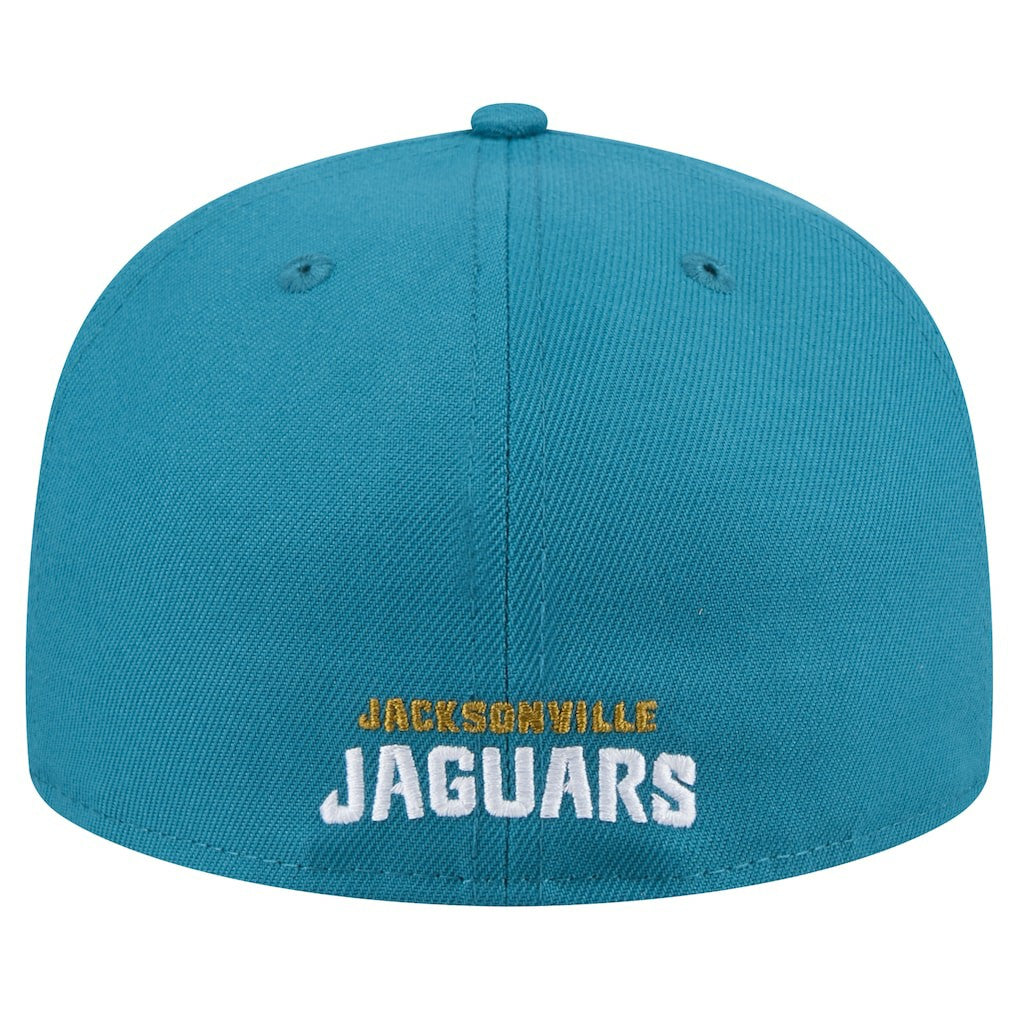 Jacksonville Jaguars New Era Throwback Logo Omaha 59FIFTY Fitted Hat