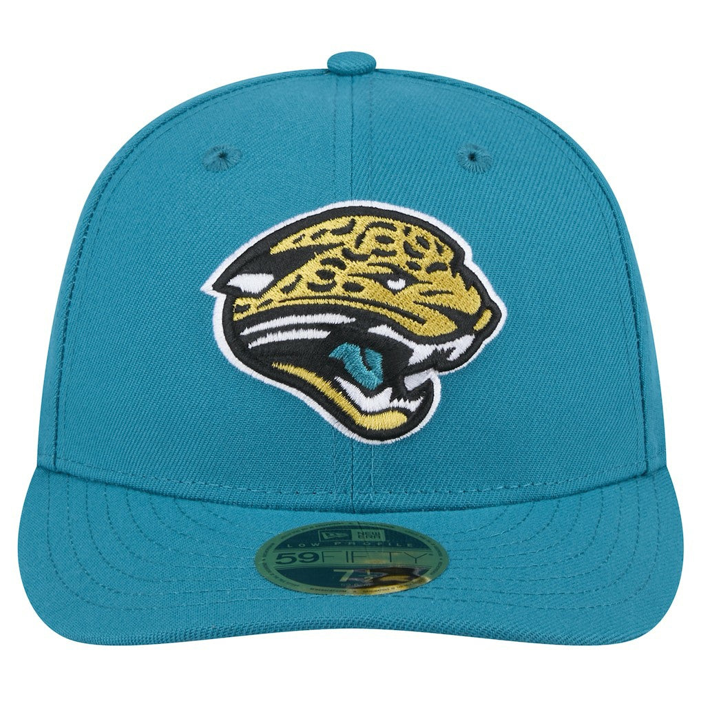 Jacksonville Jaguars New Era Throwback Logo Omaha Low Profile 59FIFTY Fitted Hat