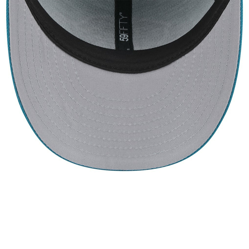 Jacksonville Jaguars New Era Throwback Logo Omaha Low Profile 59FIFTY Fitted Hat
