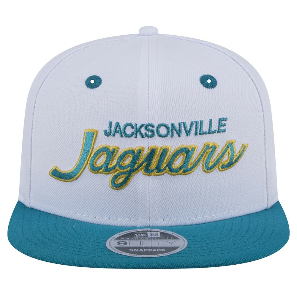 Jacksonville Jaguars New Era Throwback Sparky Original Fit 9FIFTY Snapback Hat