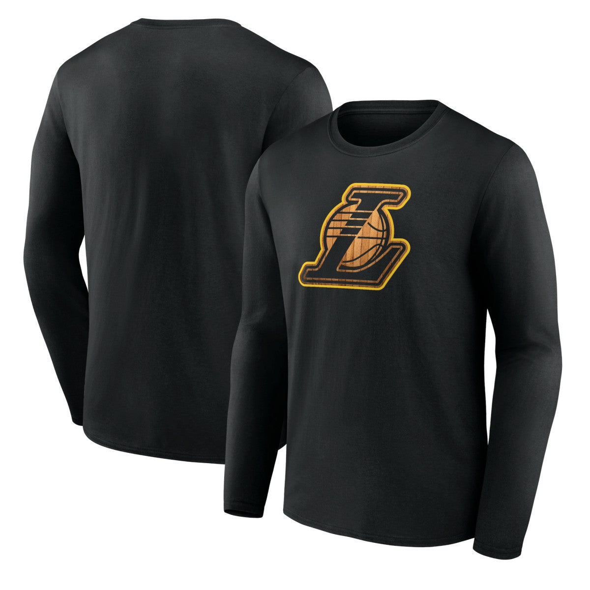Los Angeles Lakers Hardwood Long Sleeve T-Shirt On Sale