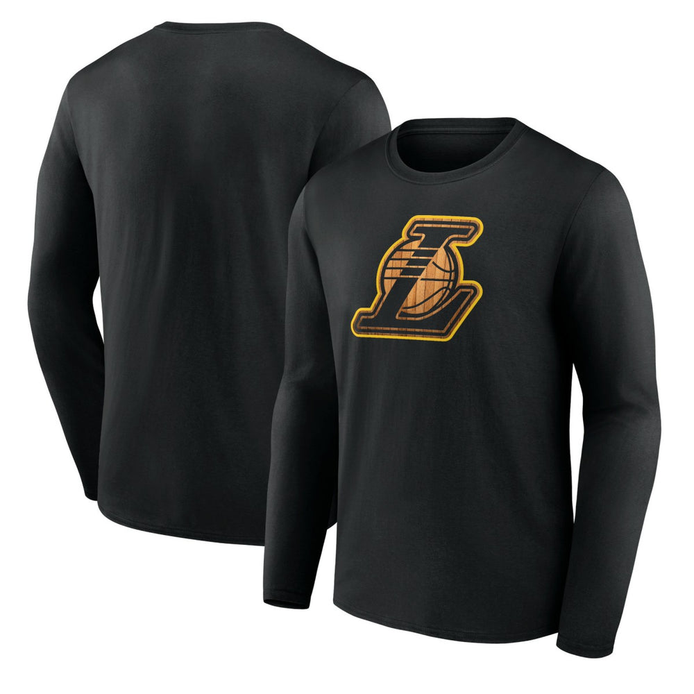 Los Angeles Lakers Hardwood Long Sleeve T-Shirt On Sale
