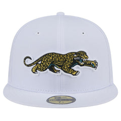 Jacksonville Jaguars New Era Throwback Crawl Omaha 59FIFTY Fitted Hat