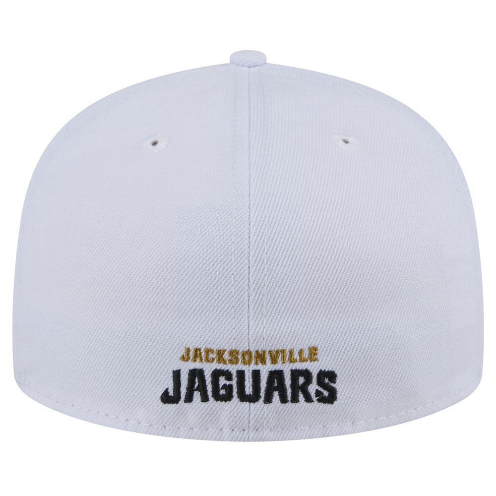 Jacksonville Jaguars New Era Throwback Crawl Omaha 59FIFTY Fitted Hat
