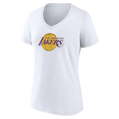 Los Angeles Lakers Women's Alternate Logo V-Neck T-Shirt Online