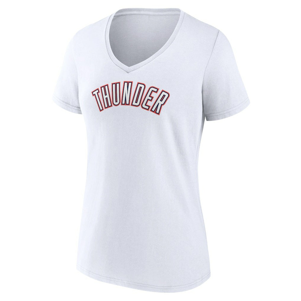 Oklahoma City Thunder Women's Alternate Logo V-Neck T-Shirt Online