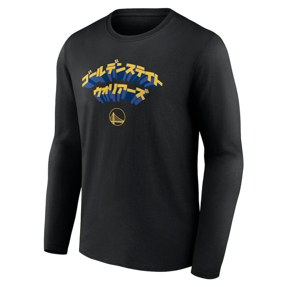 Golden State Warriors Japanese Heritage Long Sleeve T-Shirt sale Discount