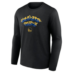 Golden State Warriors Japanese Heritage Long Sleeve T-Shirt sale Discount