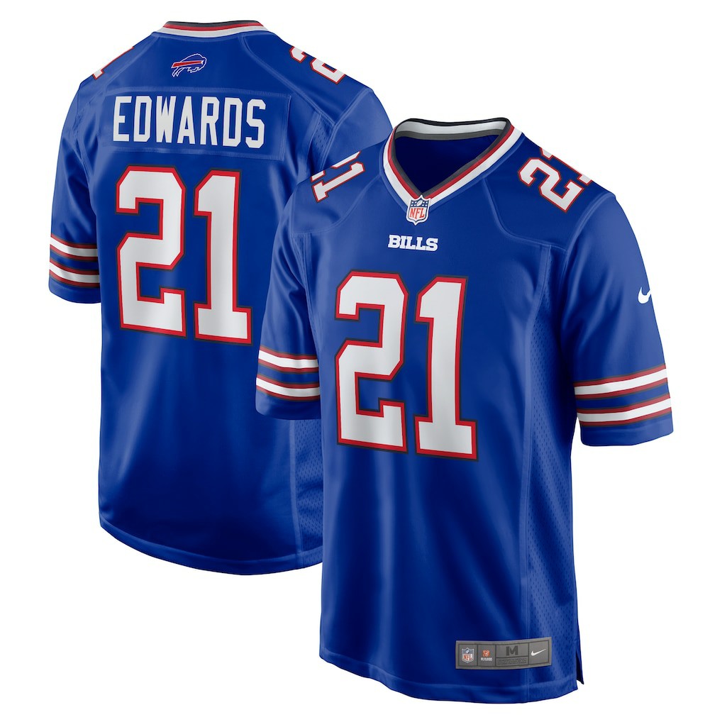 Buffalo Bills Nike Mike Edwards  Game Jersey