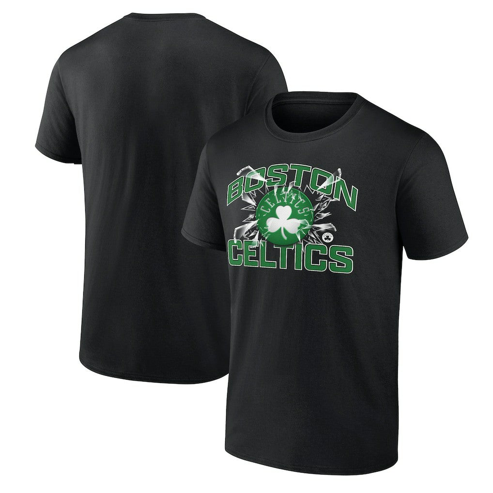 Boston Celtics Shattered T-Shirt For Sale