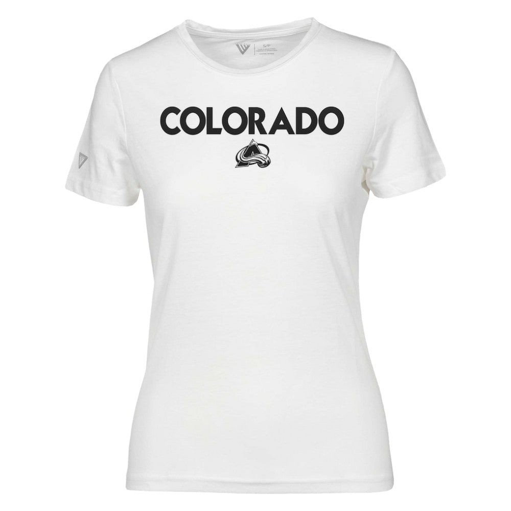 Colorado Avalanche Levelwear Women's Maddox City Capsule T-Shirt For Sale