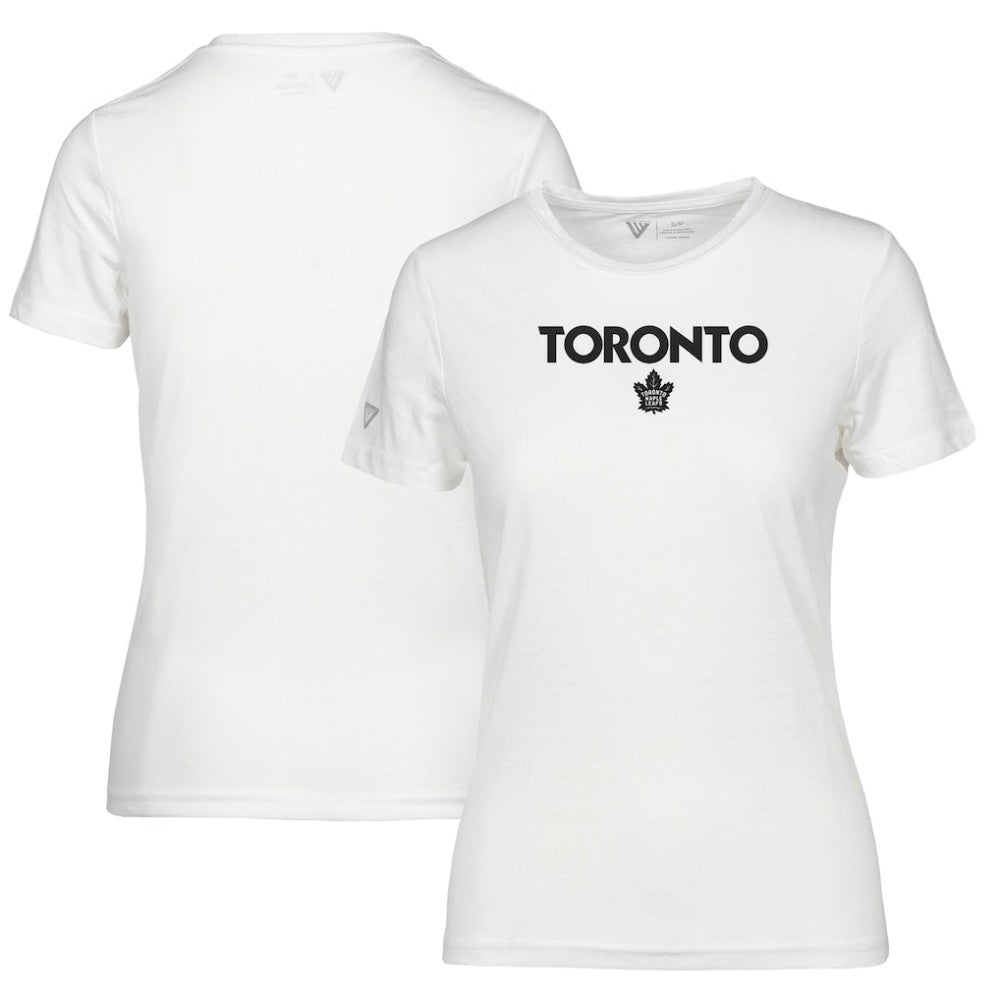 Toronto Maple Leafs Levelwear Women's Maddox City Capsule T-Shirt On Sale