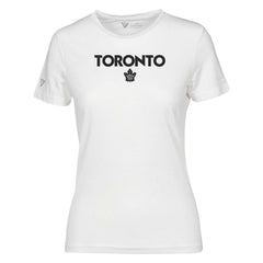 Toronto Maple Leafs Levelwear Women's Maddox City Capsule T-Shirt On Sale