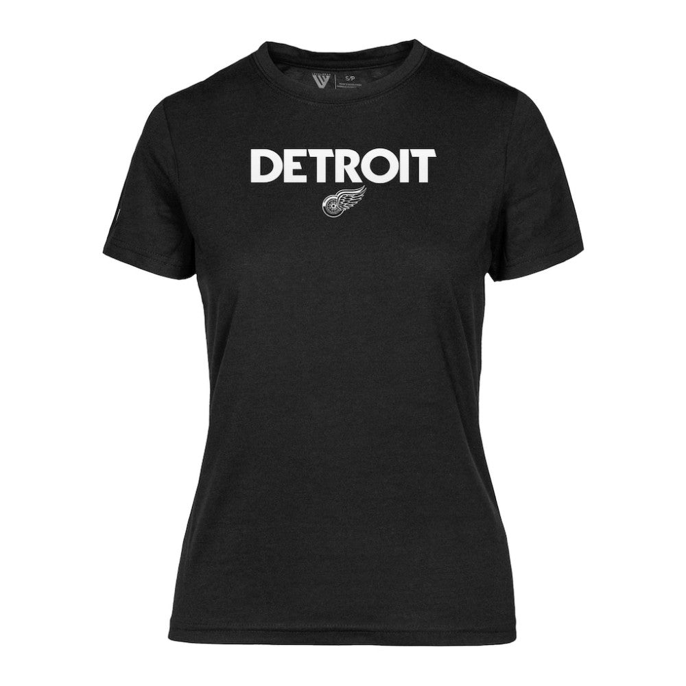 Detroit Red Wings Levelwear Women's Maddox City Capsule T-Shirt For Sale