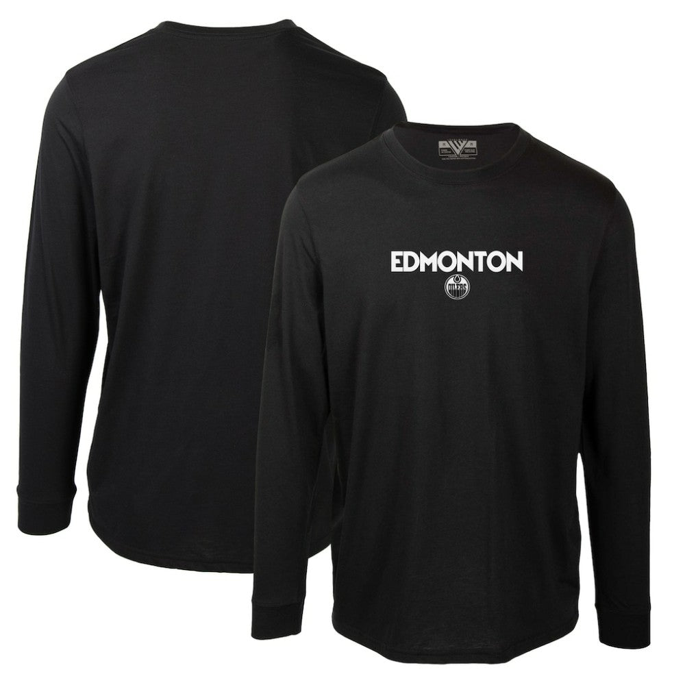 Edmonton Oilers Levelwear Oscar City Capsule Long Sleeve T-Shirt Sale