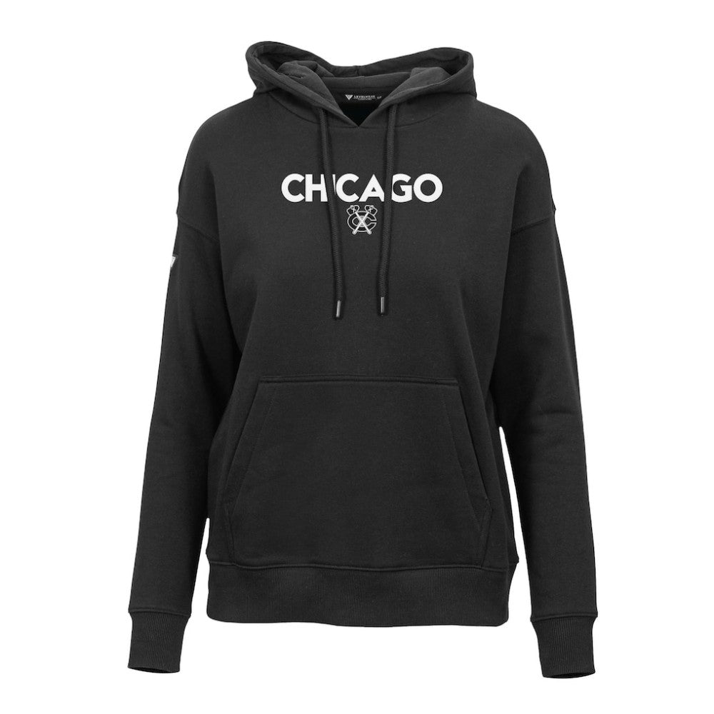 Chicago Blackhawks Levelwear Women's Adorn City Capsule Pullover Hoodie For Sale