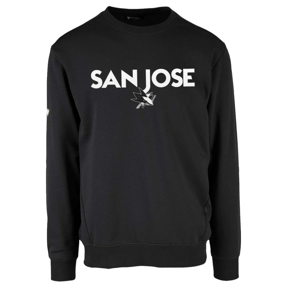 San Jose Sharks Levelwear Zane City Capsule Pullover Sweatshirt For Sale