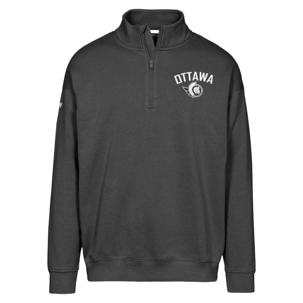 Ottawa Senators Levelwear Murray City Capsule Quarter-Zip Sweatshirt For Sale