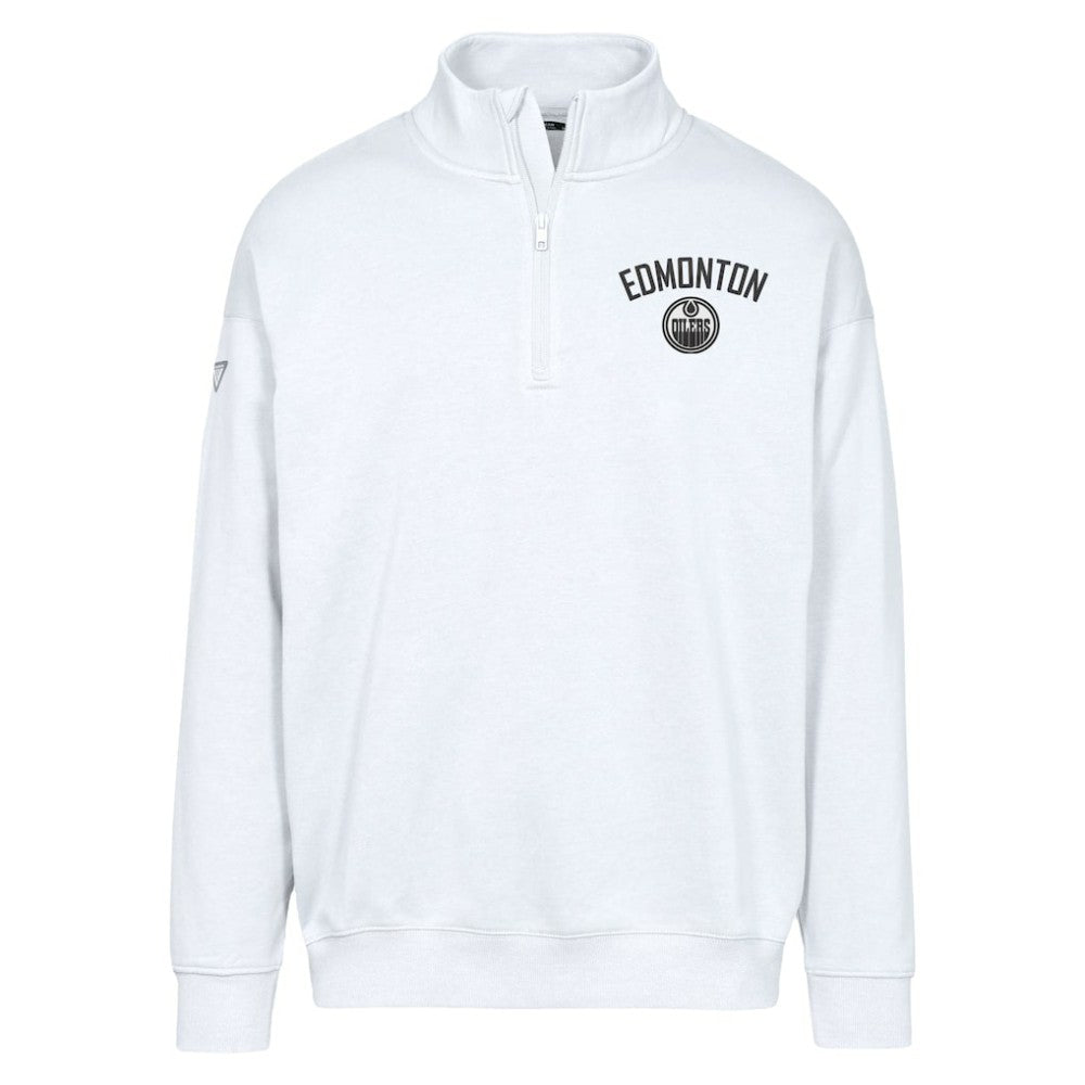 Edmonton Oilers Levelwear Murray City Capsule Quarter-Zip Sweatshirt Discount