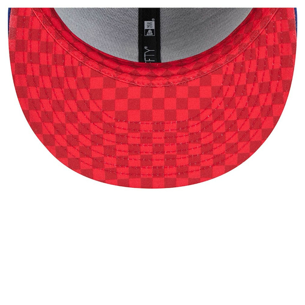 Chicago Cubs New Era Checkered Undervisor 59FIFTY Fitted Hat | MLB Shop