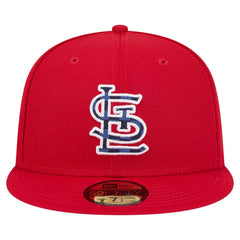 St. Louis Cardinals New Era Checkered Undervisor 59FIFTY Fitted Hat | MLB US
