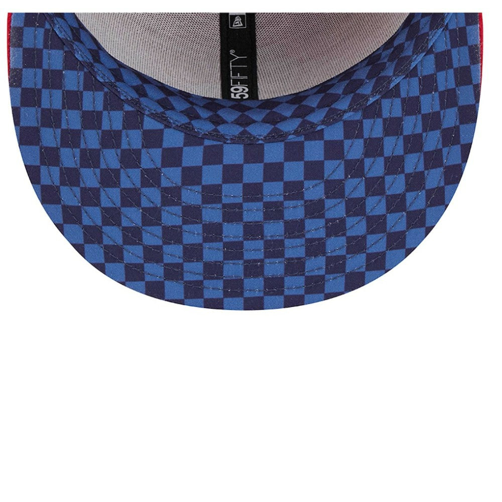 St. Louis Cardinals New Era Checkered Undervisor 59FIFTY Fitted Hat | MLB US