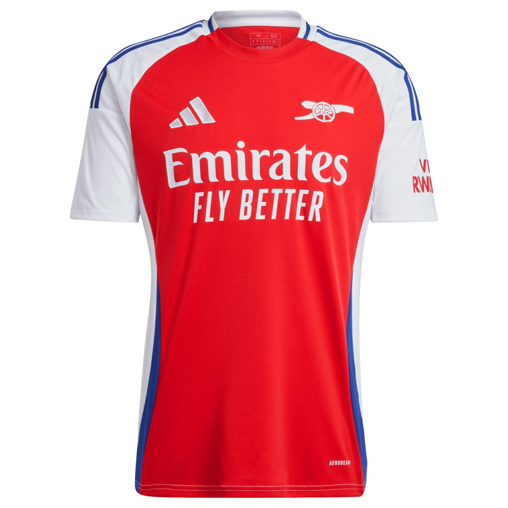 Arsenal 2024/25 Home Replica Custom Jersey – Red - Adidas