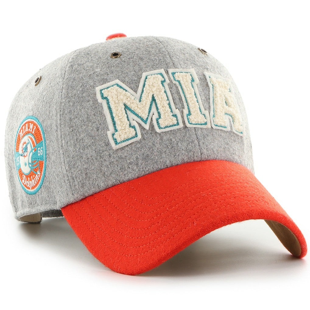 Miami Dolphins 47 brand Stoney Clover Lane x '47 Unisex Block Clean Up Adjustable Hat