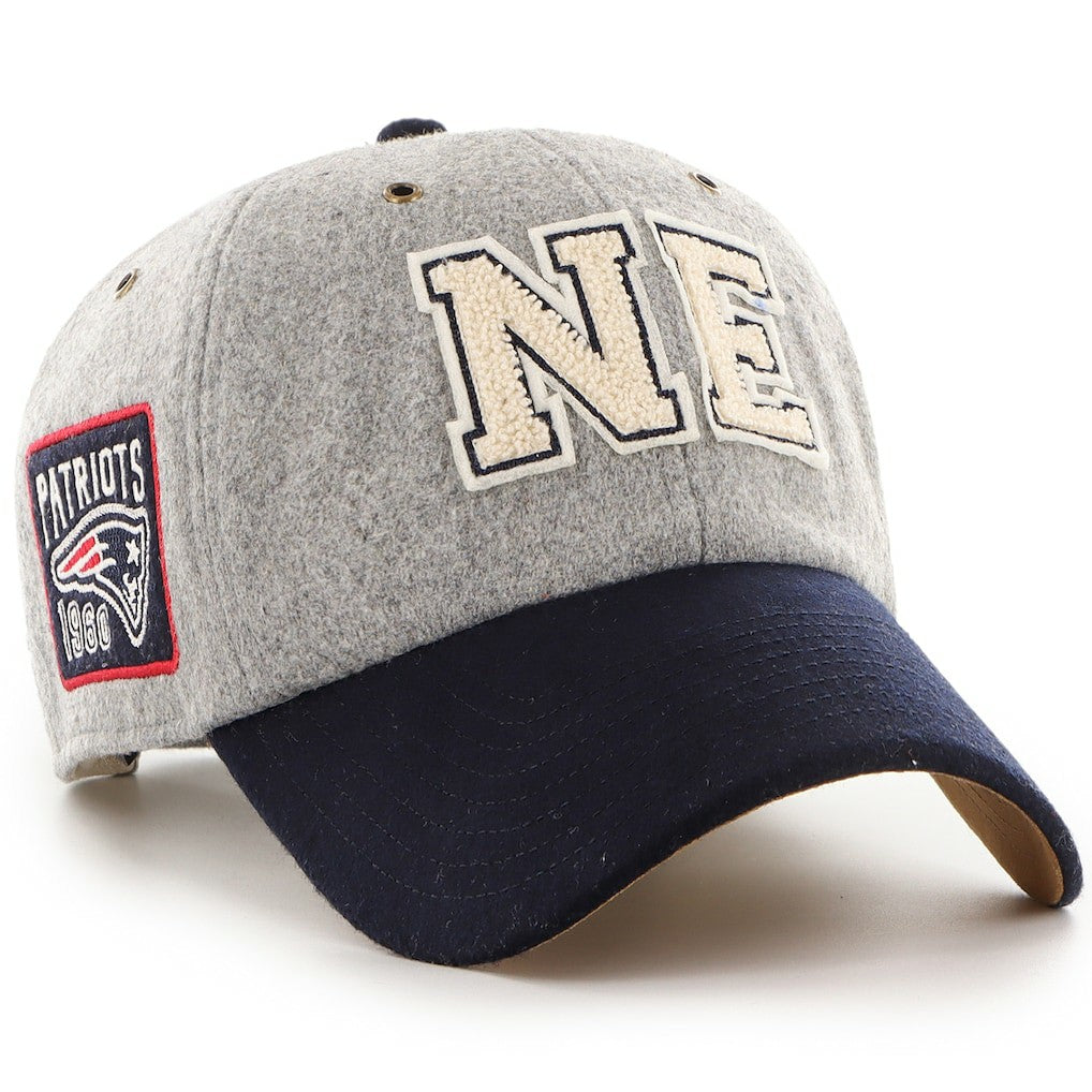 New England Patriots 47 brand Stoney Clover Lane x '47 Unisex Block Clean Up Adjustable Hat
