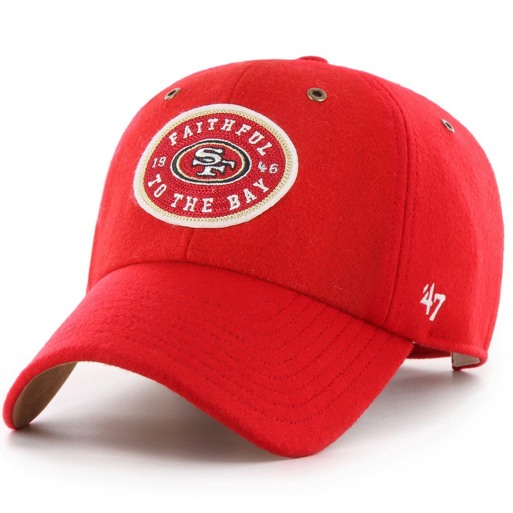 San Francisco 49ers 47 brand Stoney Clover Lane x '47 Unisex Field Goal Clean Up Adjustable Hat