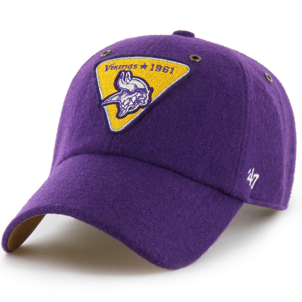 Minnesota Vikings 47 brand Stoney Clover Lane x '47 Unisex Field Goal Clean Up Adjustable Hat