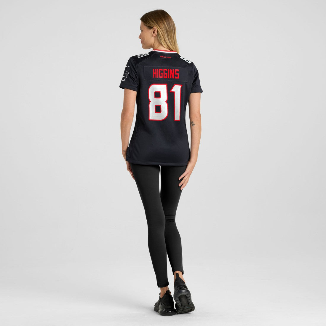 Houston Texans Nike Jayden Higgins  Women's Game Jersey