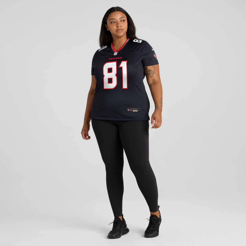 Houston Texans Nike Jayden Higgins  Women's Game Jersey